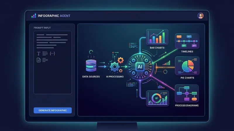 Screenshot of Infographic Agent